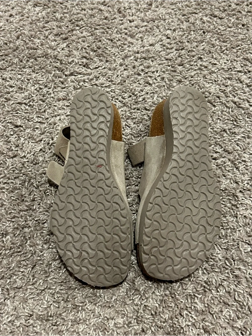 Papillio by Birkenstock Suede Leather Platform Sandals , size 36 / 5.5 US
